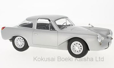 1/18 Porsche Glockler Coupe 1954 Silver