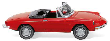 1/87 Alfa Spider Red