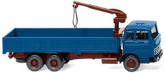 1/87 Mercedes-Benz LP 2223 High-sided Flatbed Truck Blue