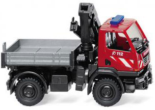 1/87 Unimog U 20 Fire Truck w/Crane