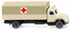1/160 Magirus Flatbed Lorry German Red Cross