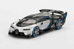 1/64 Bugatti Vision Gran Turismo Silver (Left-hand Steering)
