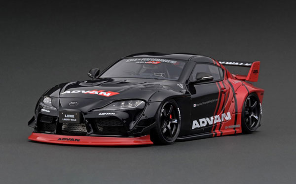 1/18 LB-WORKS TOYOTA SUPRA (A90) Black/Red