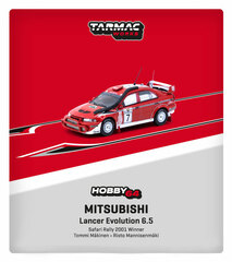 1/64 Mitsubishi Lancer Evolution 6.5 Safari Rally 2001 Winner