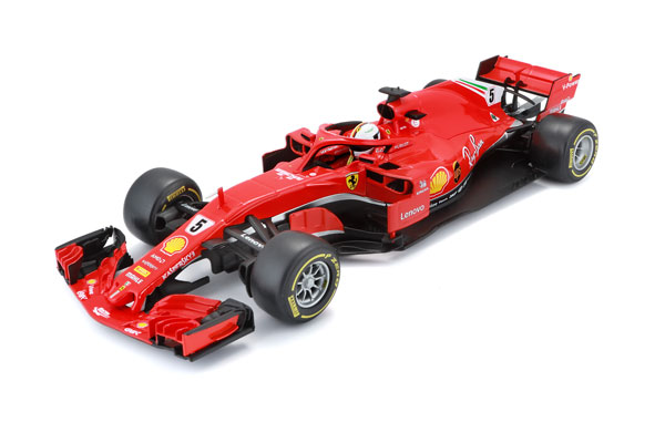 1/18 Ferrari SF71H #5 2018 Vettel (w/Driver)
