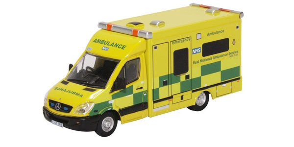 1/76 Mercedes Ambulance East Midlands