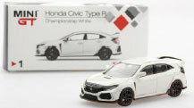 1/64 Honda Civic Type R Championship White (Right-hand Steering)