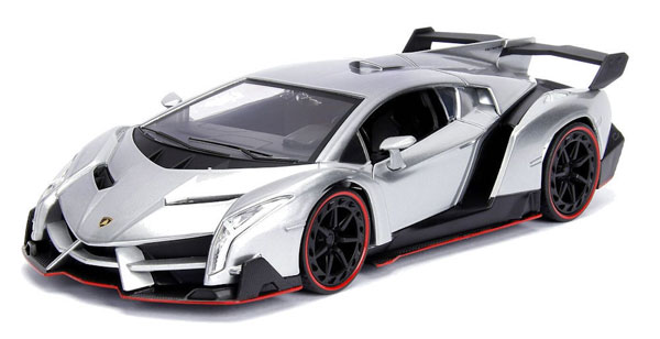 1/24 HYPER-SPEC Lamborghini Veneno Silver