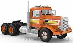 1/64 Peterbilt 351 SBFA 1971 Orange/Yellow