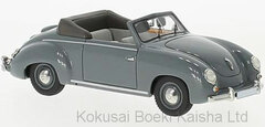 1/43 VW Dannenhauer and Stauss Convertible 1951 Gray