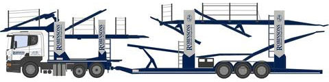1/76 Scania P Car Transporter Robinsons Autologistics