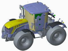 1/50 JCB Fastrac (Tractor)