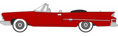 1/87 Chrysler 300 Convertible 1961 Mardis Gras Red