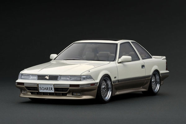 1/18 Toyota Soarer (Z20) 3.0GT-LIMITED White/Silver *BB-Wheel