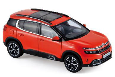 1/43 Citroen C5 Aircross 2018 Volcano Red/Silver Decco