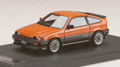 1/43 Honda Ballade Sports CR-X Si (AS) With Mugen CF-48 Wheels) Orange (Custom Color Ver)