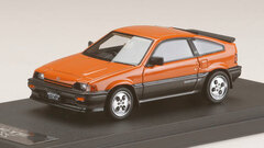 1/43 Honda Ballade Sports CR-X Si (AS) Orange (Custom Color Ver)