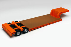 1/50 16 Wheels Medium/Low-bed Heavy-lift Trailer (Uchimiya Orange)
