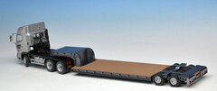 1/50 16 Wheels Medium/Low-bed Heavy-lift Trailer (Light Gun Metallic)