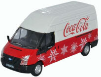 1/76 Ford Transit MK5 LWB High Coca Cola Xmas