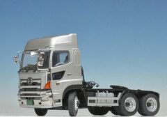 1/50 Hino Profia SS 6 x 4 High Roof, Light Gun Metallic (New Version)