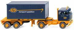 1/87 Volvo F89 Container Semi-truck 20' ASG