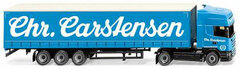 1/87 Scania R420 Topline Curtain-sided Semi-trailer Sped. Chr. Carstensen