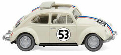 1/87 VW Beetle 1200 Folding Roof Pearl White /pebble Gray
