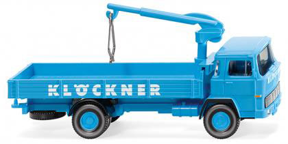 1/87 Magirus 100 D7 Flatbed Roller Klockner