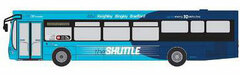 1/76 Wright Eclipse II (Single Deck), Transdev The Shuttle 662 Keighley Bus Station via Crossflats
