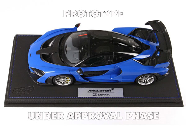 1/18 McLaren Senna Azura Blue