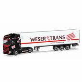 1/87 Scania CS High Roof Refrigerated Box Semi-trailer 
