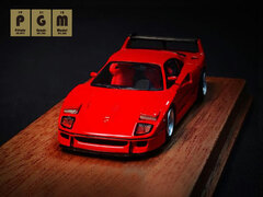 1/64 F40 LM Red *w/Full Open-close Gimmick