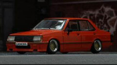 1/64 Mitsubishi Lancer EX2000 Turbo Red (LHD)
