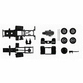 1/87 MAN F8 Rigid Tractor Chassis 2-axle 2pcs Set