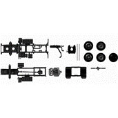 1/87 Mercedes-Benz SK Chassis 2-axle 2pcs Set