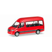 1/87 Mercedes-Benz Sprinter Bus Highroof Red