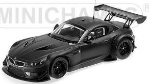 1/43 BMW Z4 GT3 Plain Body Satin Black