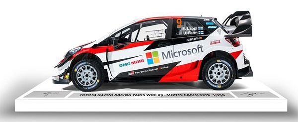 1/18 YARIS WRC #9