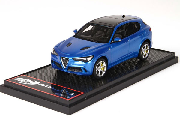 1/43 Alfa Romeo Stelvio Quadrifoglio Blue