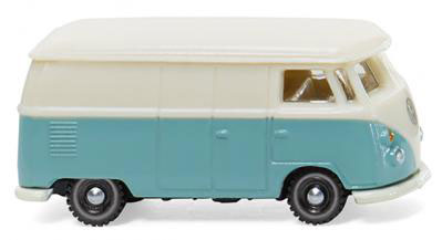 1/160 VW T1 Van Turquoise/Cream White