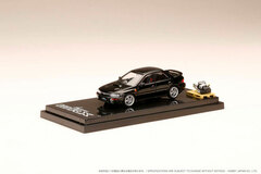1/64 Subaru Impreza WRX (GC8) 1992 w/Engine Display Model Black Mica