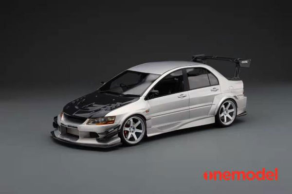1/18 VOLTEX EVO IX Carbon bonnet Ver. Silver