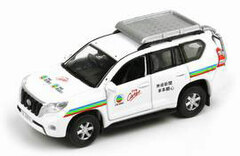 Tiny City No.121 Toyota Prado TVB Outside Broadcast Van