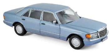 1/18 Mercedes-Benz 560 SEL 1990 Metallic Pearl Blue