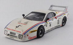 1/43 Ferrari 512 BB LM 6 Hours Relay Sliver Stone 1981 #5 Salmon/Phillips