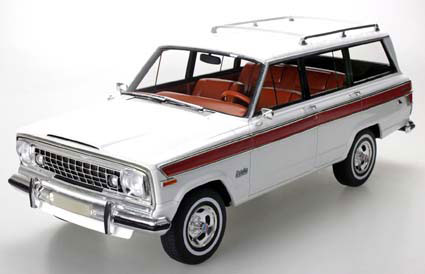 1/18 Lucky Step Series Jeep Grand Wagoneer White