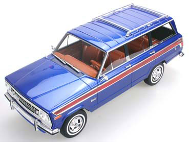 1/18 Lucky Step Series Jeep Grand Wagoneer Blue
