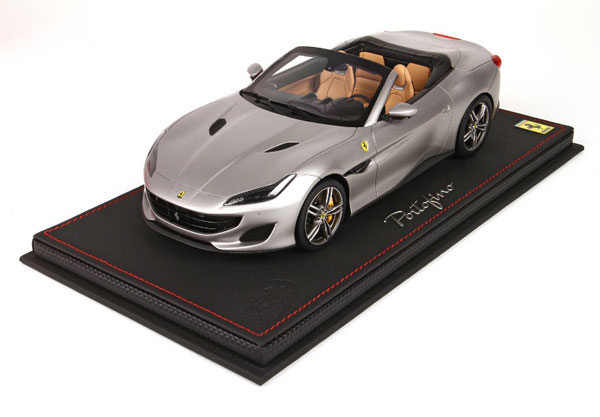 1/18 Ferrari Portofino Spider Mette Aluminum w/Case