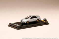 1/64 Subaru Impreza WRX (GC8) 1992 Custom Version / w/Engine Display Model Light Silver Metallic